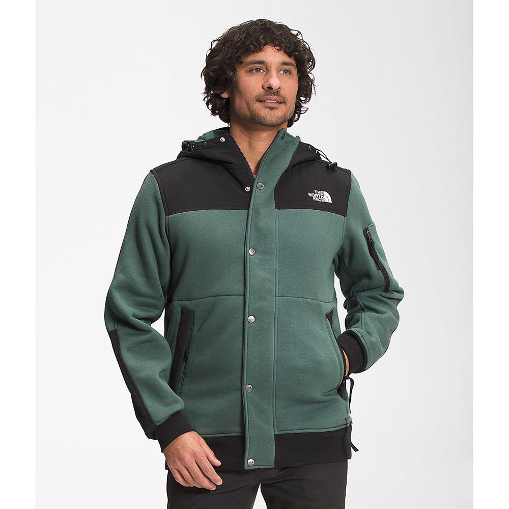 The North Face Highrail Ανδρικα Μπουφάν Fleece - Πρασινο (QBRN53982)